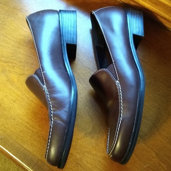 Mootsie Tootsie's Teddi 2 Brown Loafers Size 6 - Picture 3 of 6